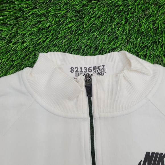 NIKE Swoosh Track Jacket Womens XL 23x23 Cropped Boxy - Picture 16 of 16